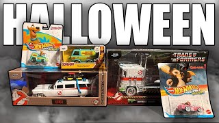 Unboxing Cars for Halloween 2025!! Ecto-1, Ghostbusters Optimus Prime, Mystery Machine!!