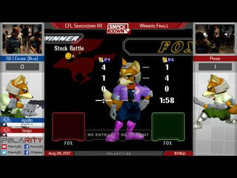 CFL Smackdown 141 Melee - SS | Colbol (Blue) vs Pengie (Fox) - Winners Finals