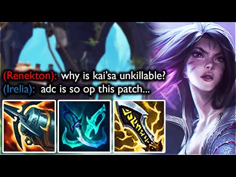 The Survivability Update turned Kai'Sa into a Monster - Kai'Sa ADC Gameplay