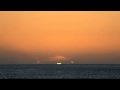 A Green Flash at Sunset.