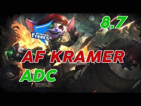 Afreeca Freecs Kramer Tristana ADC Patch 8.7 Pro Replay
