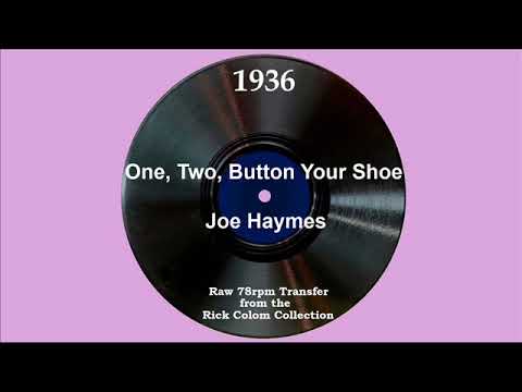 1936 Joe Haymes - One, Two, Button Your Shoe (Cliff Weston, vocal)