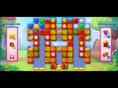 TOWNSHIP   Colorful Puzzle  Match -3  game level # 2137