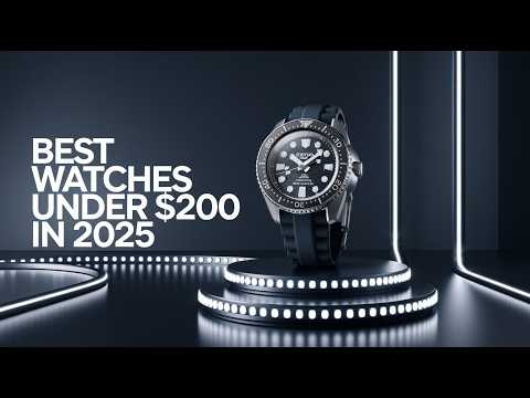 Top 5 Best Watches Under $200 In 2025 – You Won’t Believe the Quality!