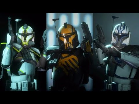 Star Wars Battlefront 2! All NEW Phase 1 Arc Skins! Gameplay & showcase!