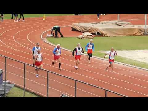 100m masculino cat 75, 80, 85e 90 anos Master Pta 2022