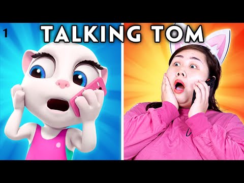 Tom's Birthday Accident - Talking Tom In Real Life | Compilation of Talking Tom's Funniest Scenes