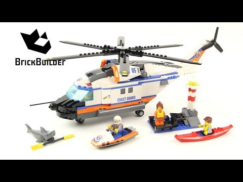 Vidéo LEGO City 60166 : L'hélicoptère de secours