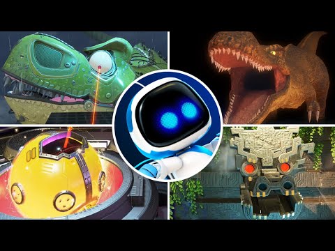 Astro's Playroom - All Bosses (PS5)