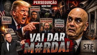 🚨 VAI DAR M#RDA! Trump Detona Condenação de Eduardo