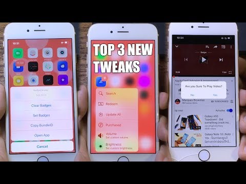 *NEW* Top 3 BEST Jailbreak Tweaks *NEW TWEAKS* iOS 11-12.2