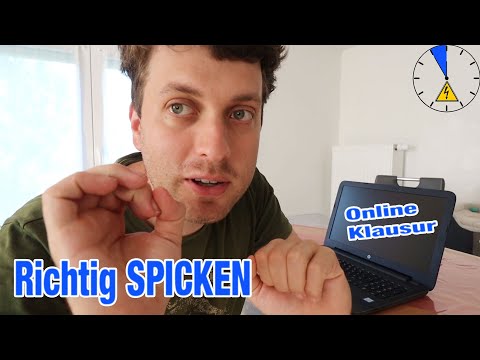 How to cheat correctly in online exams / take home exams