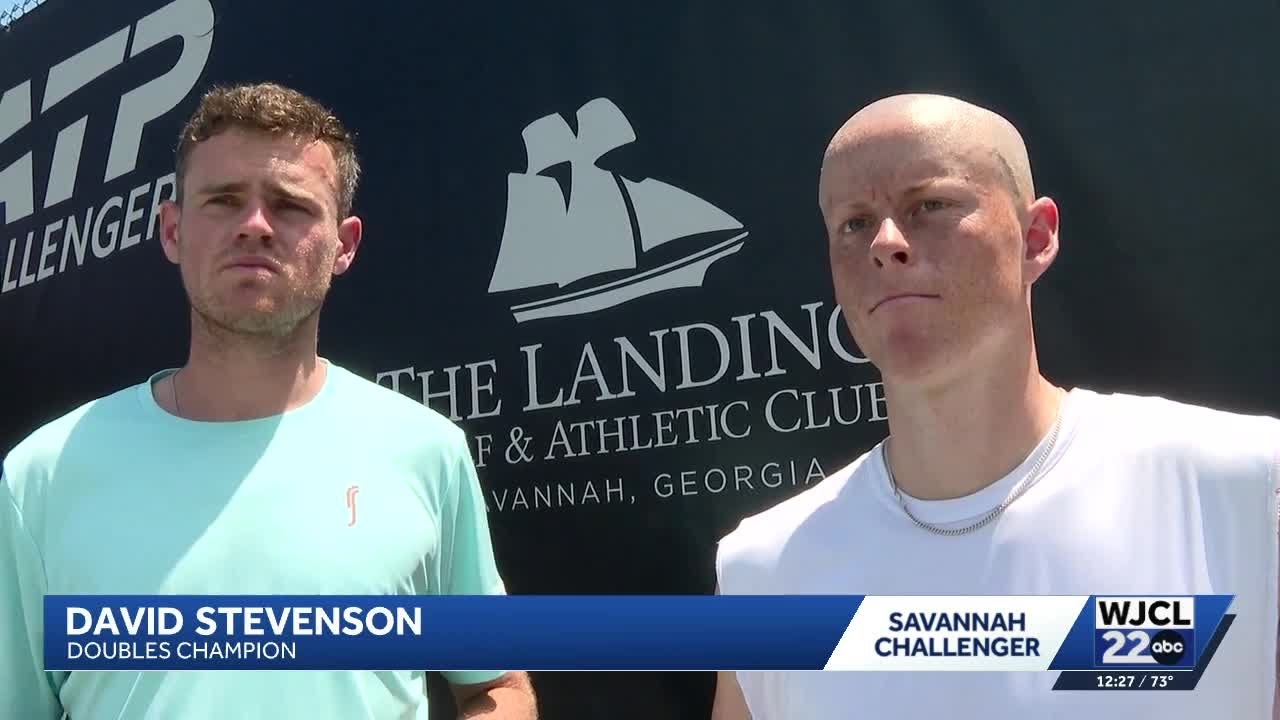 Cleeve Harper and David Stevenson crowned 2026 Savannah Challenger doubles champions