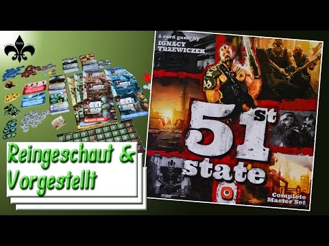 Vorgestellt: 51st State Master Set - Kartenspiel - Portal Games -2016- / GER