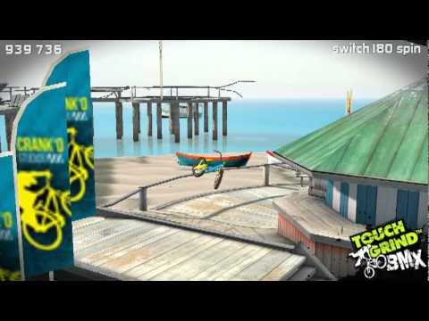 Touchgrind Bmx - Illusion Labs record - West Pier -  That´s crank !