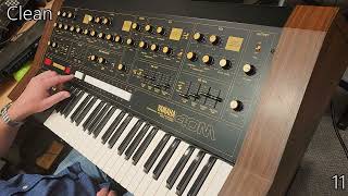 Video thumbnail for Yamaha CS-40m Demo - No Talking by Michael Hightower