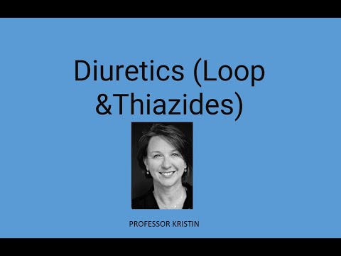 Diuretics (Loop &Thiazides)