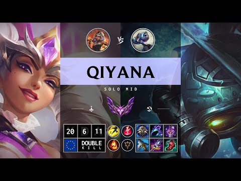 Qiyana Mid vs Fizz: Legendary - EUW Master Patch 14.15
