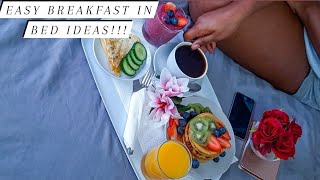 HOW TO SET A BREAKFAST IN BED TRAY||Easy Breakfast in Bed Ideas to SUPRISE YOUR LOVER