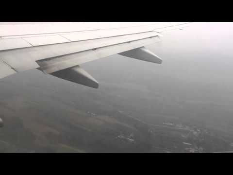 Boeing 737-800 landing in Krakow airport