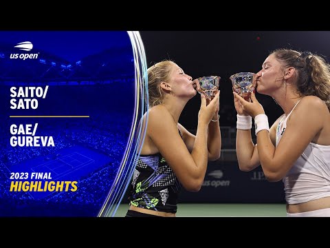 Saito/Sato vs. Gae/Gureva Highlights | 2023 US Open Final