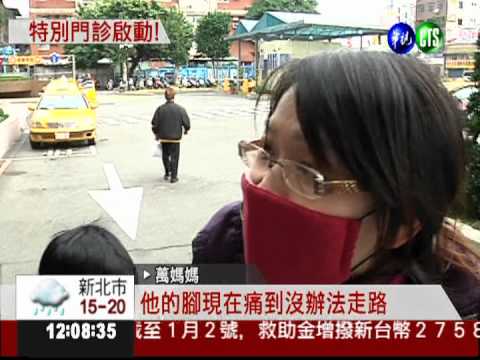 流感拉警報! 23署醫設立特別門診