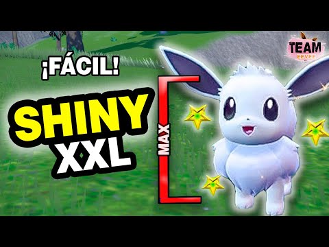 ✨ How to FORCE a SHINY XXL EEVEE in Pokémon Scarlet and Purple!! (Exclusive Method)