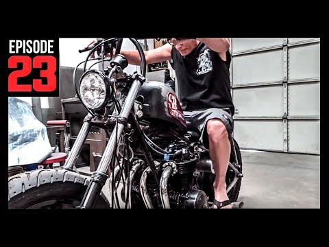 Old School Bobber Build - More Metal Fab - Ep.23