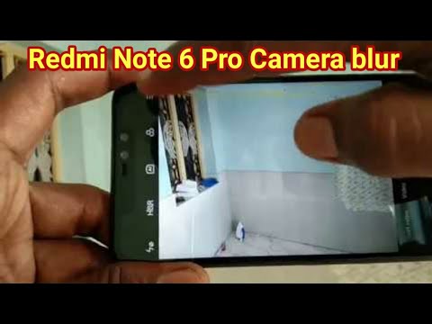 How to set camera blur in Redmi Note 6 Pro | Camera Quality Test