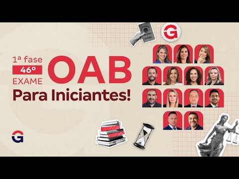 1ª fase do 46º Exame da OAB | Maratona Começando do Zero