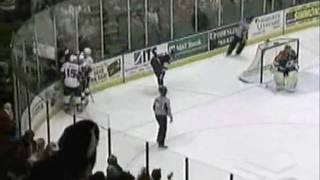 preview picture of video 'Norfolk Admirals @ Binghamton Senators 2/18/2009'