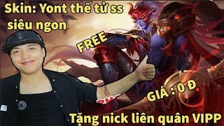 Tặn Nick Liên Quân VIPP Skin Bậc SS Siêu Đẹp
