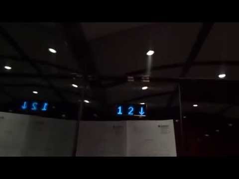 (1080p Take) Montgomery Traction Elevators @ Wells Fargo Tower in Colorado Springs, CO