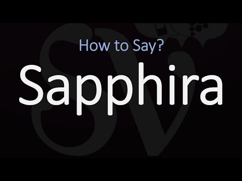 How to Pronounce Sapphira? (CORRECTLY)