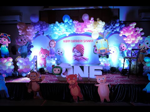 SUSHRUT | First Birthday | Birthday Celebration | Cinematic Video | JD PHOTOGRAPHE'S