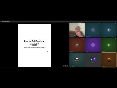 Moore 24 Seminar 2 with Steve Bourdow