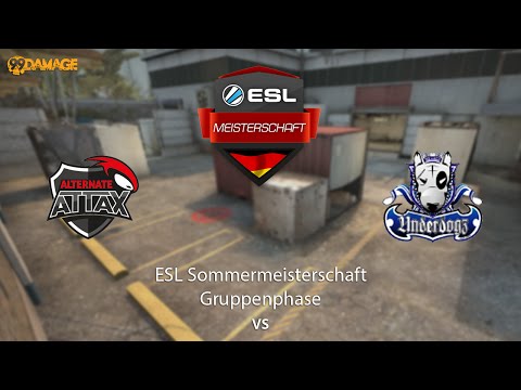 ALTERNATE aTTaX vs. UNDERDOGS | ESL Sommermeisterschaft Gruppenphase, UB Halbfinale | de_cache