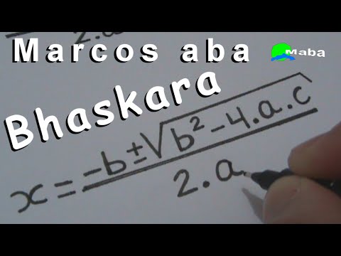 FÓRMULA DE BHASKARA   -   matemática Video
