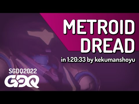 Metroid Dread by kekumanshoyu in 1:20:33 - Summer Games Done Quick 2022