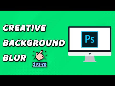How To Creative Background Blur In Photoshop (EASY!)