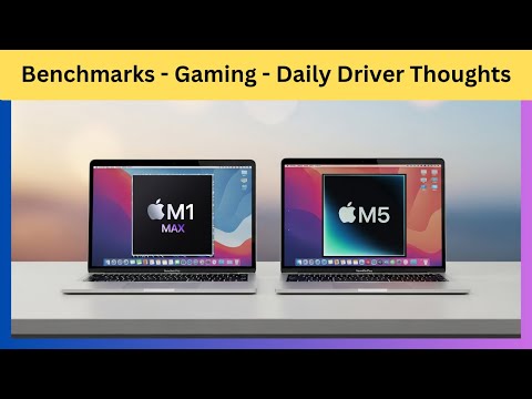 M5 vs M1 Max   Deeper Dive Comparison   HD 1080p