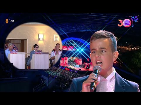 Dimash Димаш - Bravo! 13 years old Komnen VUKOVIĆ challenging Lara Fabian's song "Je T'aime" (Lyric)