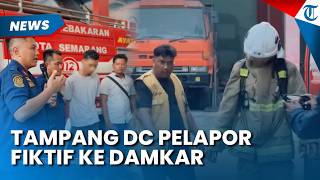 Tampang Debt Collector Pelapor Fiktif ke Damkar Semarang, 2 Mobil Damkar Tertipu Datang ke TKP