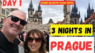 Prague Day one, Grand Majestic Plaza Hotel for 3 nights #prague #praha #czechrep