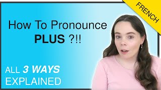 3 Ways To Pronounce PLUS Explained