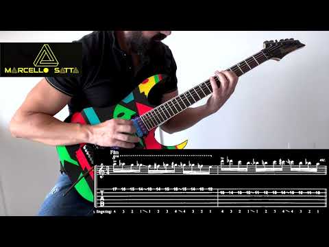 John Petrucci WILD STRINGDOM - Expanding your vocabulary - The chromatic scale EX 45 - Ibanez Jpm p1