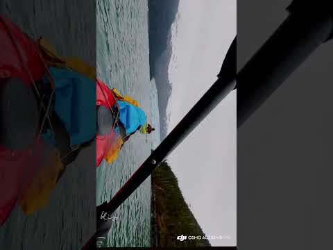 Kayaking among icebergs in Prince William Sound