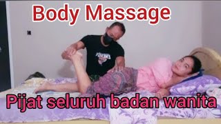 Download lagu Pijat seluruh badan wanita Untuk meredakan Capek, Body Massage mp3