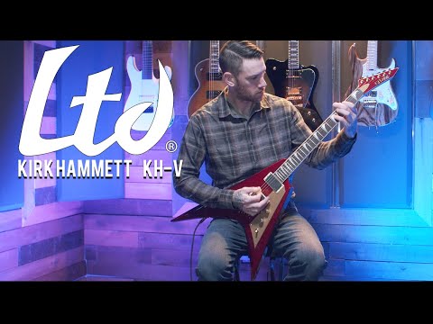 ESP LTD KH-V RSP Red Sparkle / KHV Kirk Hammett Signature / Made in Korea (W23020766) image 16