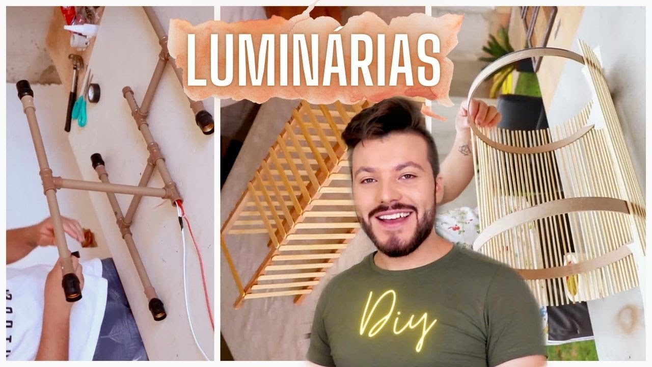 LUMINÁRIAS LINDAS, FAÇA VOCÊ MESMO - Eduardo Wizard